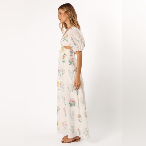 Petal & pup floral flower cut out maxi dress nwot - Picture 3 of 6